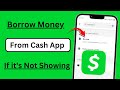 How to Borrow Money From Cash App | iPhone | 2023