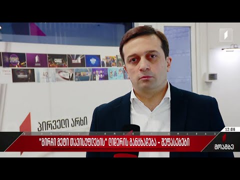 გამოხმაურება „გირჩი - მეტი თავისუფლების“ ლიდერის განცხადებაზე