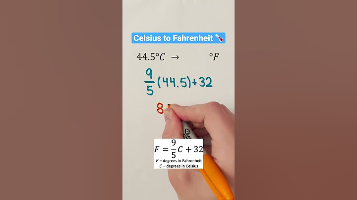 Celsius to Fahrenheit 🌡 #Shorts #math #temperature #celsius #fahrenheit #tutorial #howto #education