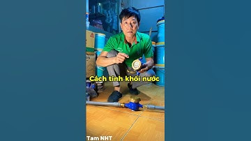 Cách xem đồng hồ nước siêu đơn giản và chính xác mà ai cũng nên biết #Shorts #chiasekinhnghiem