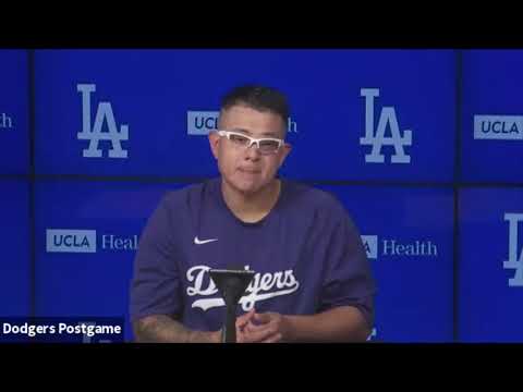 Dodgers postgame: Julio Urias felt in control against Braves, first pitcher to 15 wins