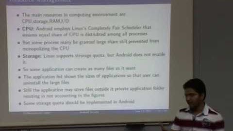 Summer Internship P6 Android Security