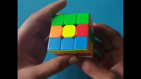 HOW TO MAKE TETRIS PATTERN ON A 3*3 RUBIKS CUBE #SHORTS #RUBIKSCUBEPATTERN #RUBIKSCUBE