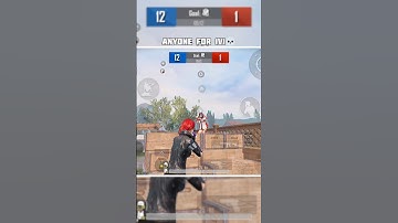 ANYONE FOR 1V1💀 @BattlegroundsMobile_IN #tdm #1v1 #bgmi #shorts