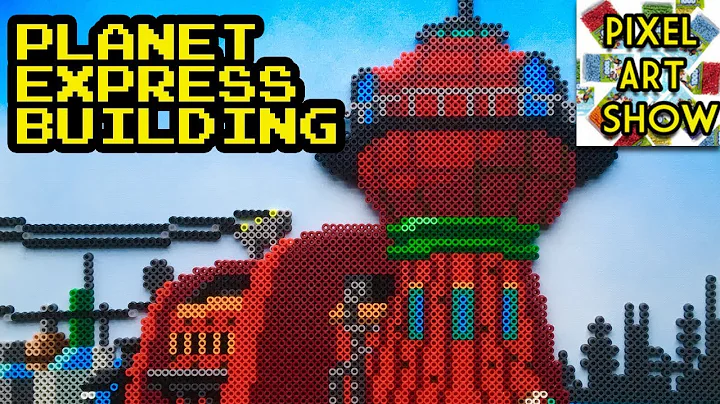 Perler Bead Planet Express Building Project - Pixel Art Show