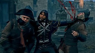 Assassin's Creed Unity Parkour Stealth Kills (Eliminate Germain)4K60FPS