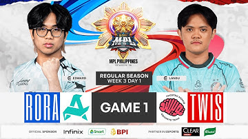 MPL PH S16 - W3D1 - RORA VS TWIS GAME 1