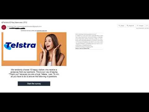 Telstra Scam Email - How I Can Tell If It Is A Real Email Or Not - Coffezilla Clone