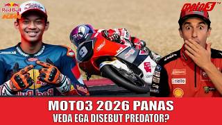 ANALISIS BRUTAL: Mengapa Veda Ega Disebut 'Predator' Oleh Juara Dunia? (Moto3 2026)