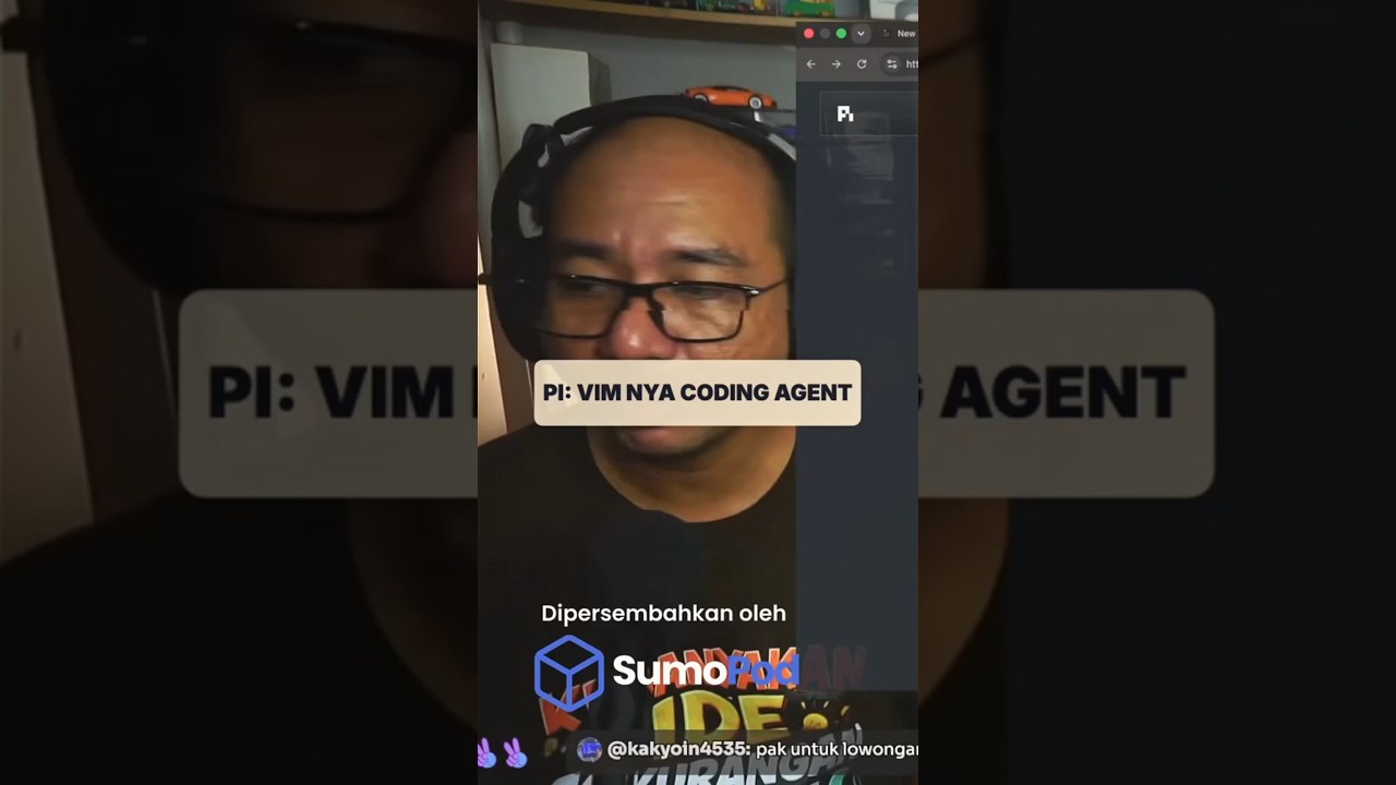 Cuplikan video: Pi: VIM-nya coding agent