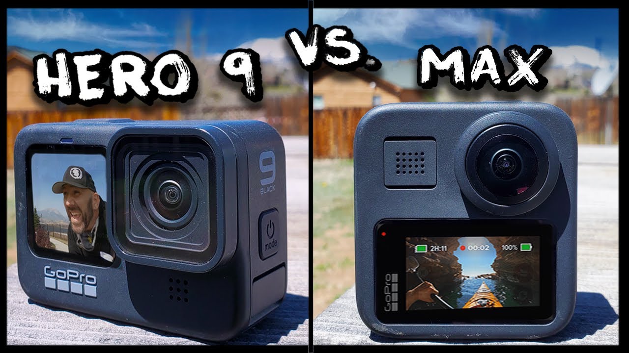 Gopro Hero 9 vs GoPro Max - Ultimate Comparison 