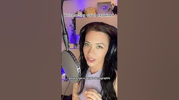 Voice actor explains voice over styles #shorts #funny