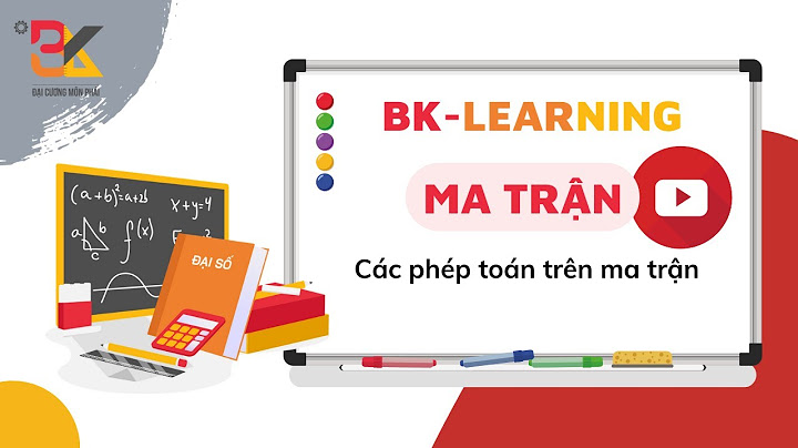 Các phép toán cơ bản trên ma trânj