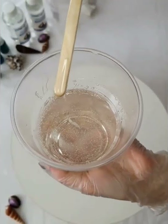 Как открыть густую смолу