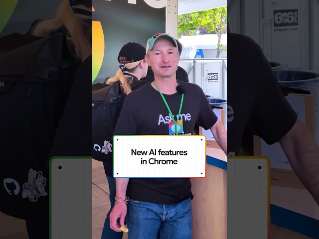 New AI features in Chrome