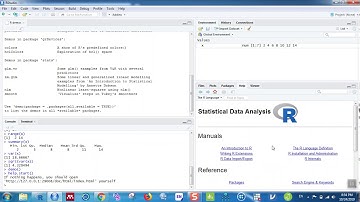 Overview of R and R Studio
