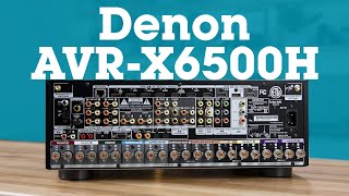 Denon AVR-X6500H 11-channel home theater receiver | Crutchfield screenshot 5