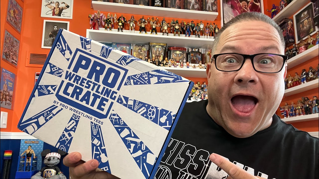 Pro Wrestling Crate unboxing - July 2023 #PWCrate #prowrestlingtees  #unboxing #nwo 