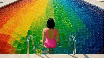 Which pool are you swimming in? 🏖️ | AI ASMR for Deep Relaxation