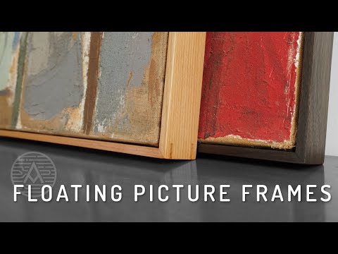 Video: How to Frame a Canvas (with Pictures)