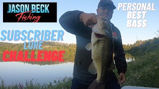 Subscriber Lure Challenge (Personal Best Largemouth Bass)