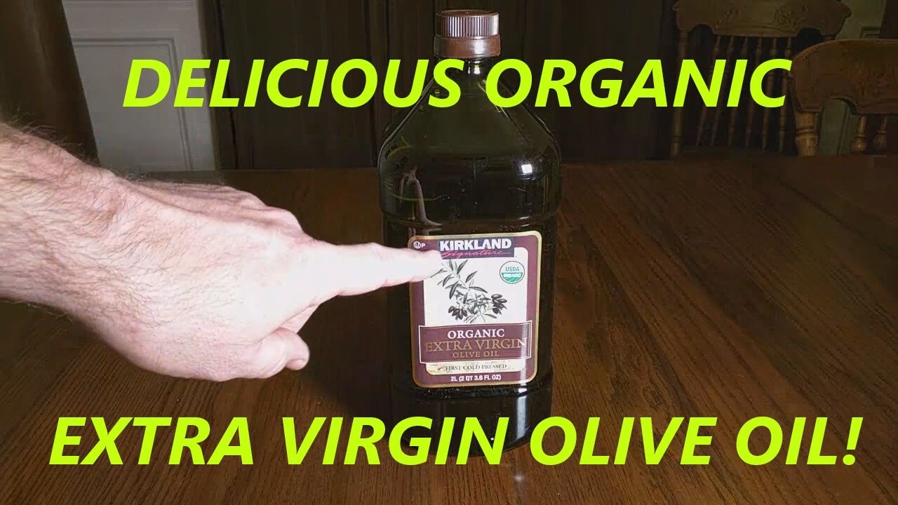 Kirkland Signature Organic Extra Virgin Olive Oil - 2 L bottle