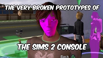 ALL about the Sims 2 Console PROTOTYPES (M4 20, Alpha 814, Alpha 815 builds, plus more)
