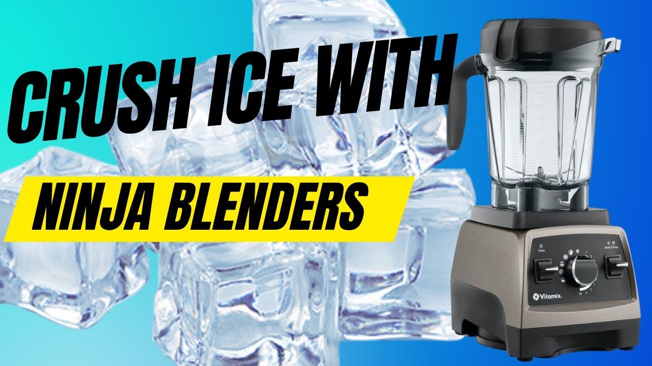 How To Crush Ice In A Ninja Blender. 