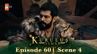 Kurulus Osman Urdu | Season 2 Episode 60 Scene 4 | Osman Sahab aman kyun chahate hain