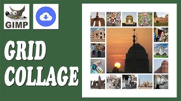 How To Make a Squares Collage in GIMP