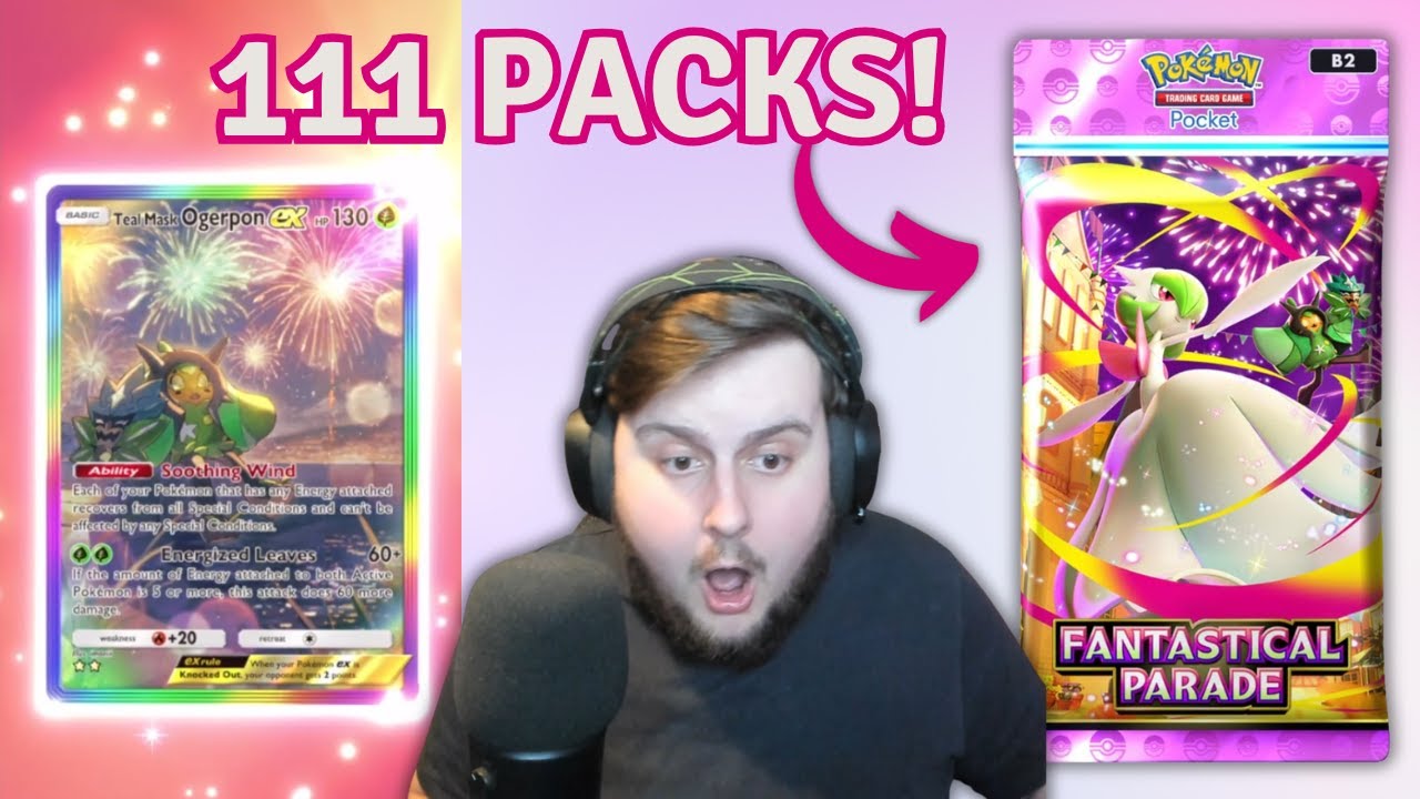 I opened 111 packs of the Fantastical Parade Set