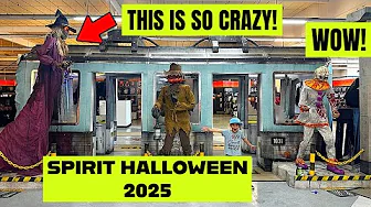 Spirit Halloween 2025 GRAND OPENING STORE TOUR