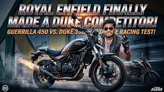 Royal Enfield Finally Made a Duke Competitor! The Guerrilla 450 APEX Is Here👉🏻