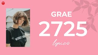 Miniatura de "GRAE // 2725 (Lyric Video)"