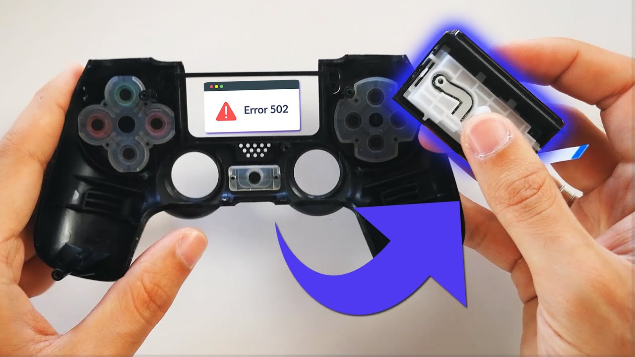 Touch Do Comando Da Ps4 NÃo Funciona Como Resolver Youtube