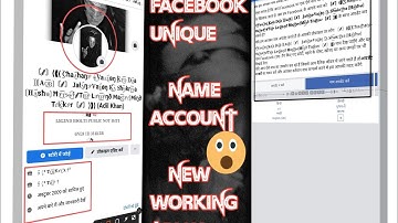 reactor_Unique_Facebook_name_2022Facebook Unique Name Account 2022 | How