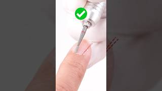 Follow Along To Use The Correct Nail Drill Bit And Angle To Safely Push Your Cuticle Back
