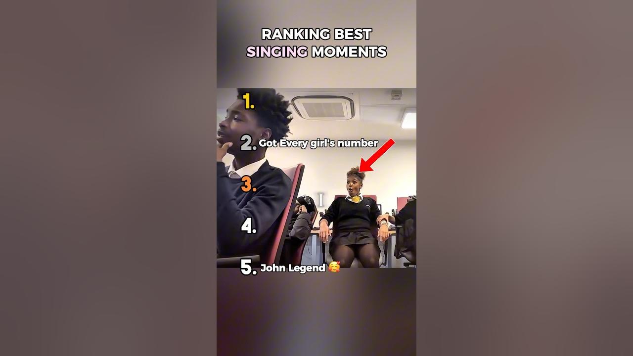 Ranking Best “Unexpected Singing” Moments 🎤🤩 Ranking Best “Unexpected Singing” Moments 🎤🤩