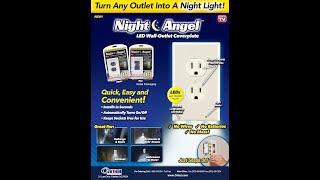 Night Angel Indoor and Outdoor LED light, Easy-to-install, Motion-Detected, Wireless, AS SEEN ON TV