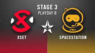 XSET vs Spacestation \/\/ North American League 2022 - Stage 3 - Playday #8