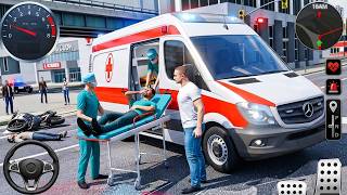 Ambulance City Rescue Simulator Game | 911 US Emergency Ambulance | Android Gameplay screenshot 5