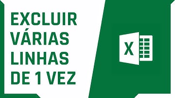 Como excluir várias linhas no Excel de uma vez | Dica Rápida #8