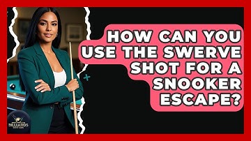 How Can You Use The Swerve Shot For A Snooker Escape? - Billiards Hustlers