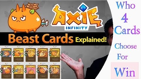 Axie Infinity Beast Team Combination Basic Guide Cards Strategy | Axie Infinity guide for beginners