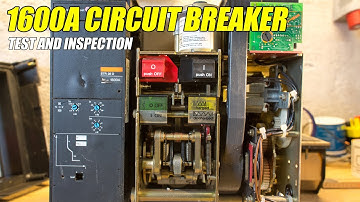 Merlin Gerin Masterpact M16N1 - 1600A Circuit Breaker Test