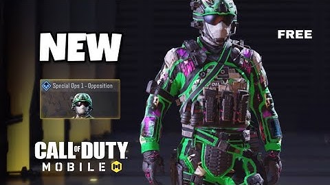 *NEW* Unlocking FREE Special Ops 1 - Opposition Skin in COD Mobile!!! | Milton37LiveCODM
