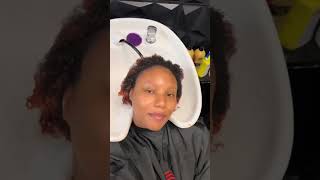 Salon Visit | Coloring my natural hair with semi permanent hair dye (no added damage)