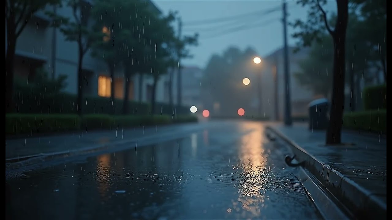 Gentle Rain Sounds for Relaxation | Calm Rain Ambience (10 Minutes)