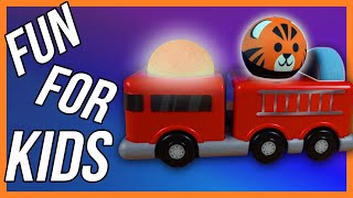 A Toy Firetruck That Holds Your Echo Dot Kids and Echo Glow!?