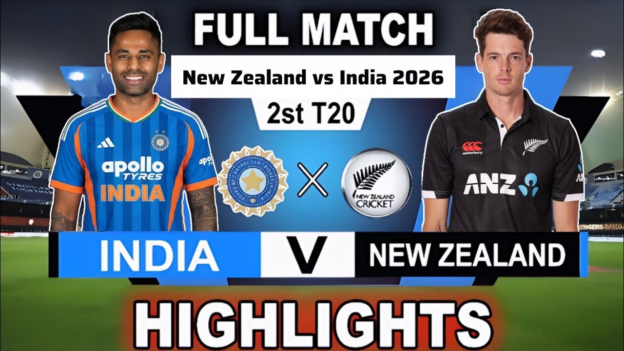 🔥 IND vs NZ 2nd T20 Highlights | Ishan Kishan & SKY Storm | India Big Win | 